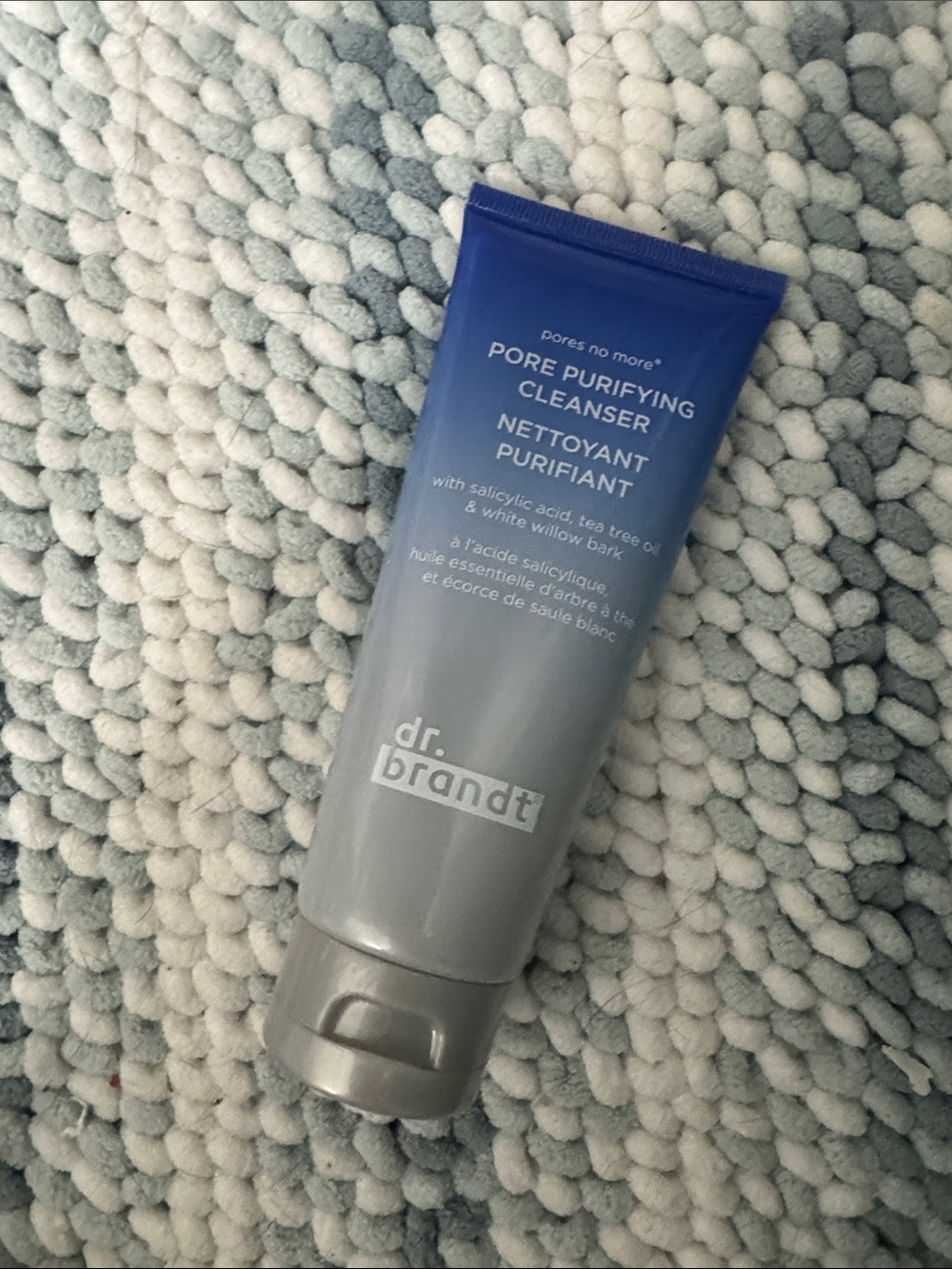 Dr. Brandt Black Cleanser Box with Blue Stripe